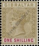 Stamp Gibraltar Catalog number: 36