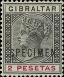 Stamp Gibraltar Catalog number: 32/a