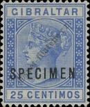 Stamp Gibraltar Catalog number: 24