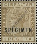 Stamp Gibraltar Catalog number: 28