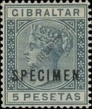 Stamp Gibraltar Catalog number: 29