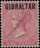 Stamp Gibraltar Catalog number: 2