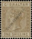 Stamp Gibraltar Catalog number: 14