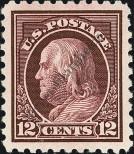 Stamp United States Catalog number: 218/K