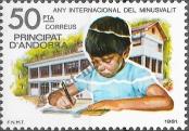 Stamp Andorra (Spanish) Catalog number: 141