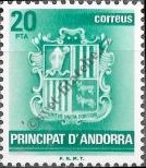 Stamp Andorra (Spanish) Catalog number: 151