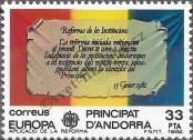Stamp Andorra (Spanish) Catalog number: 154