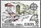 Stamp Andorra (Spanish) Catalog number: 165