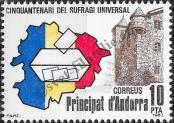 Stamp Andorra (Spanish) Catalog number: 168