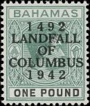 Stamp Bahamas Catalog number: 134/a