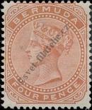 Stamp Bermuda Catalog number: 12