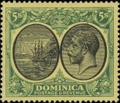 Stamp Dominica Catalog number: 85