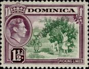 Stamp Dominica Catalog number: 95/a