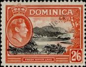 Stamp Dominica Catalog number: 104/a
