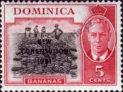 Stamp Dominica Catalog number: 134