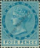 Stamp Dominica Catalog number: 4/C