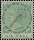 Stamp Dominica Catalog number: 5/C