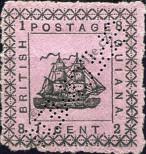 Stamp Guyana Catalog number: 58/I