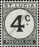 Stamp Saint Lucia Catalog number: P/8