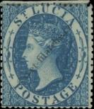 Stamp Saint Lucia Catalog number: 2/a