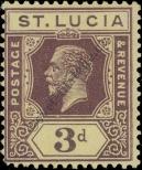 Stamp Saint Lucia Catalog number: 74